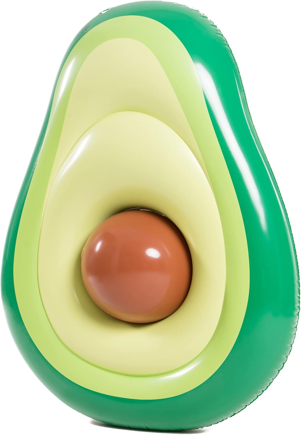 HeyGo 65*51'' Inflatable Avocado Pool Float with Ball - Fun Summer Beach Lounge Raft for Adults, Perfect Water Party Toy!