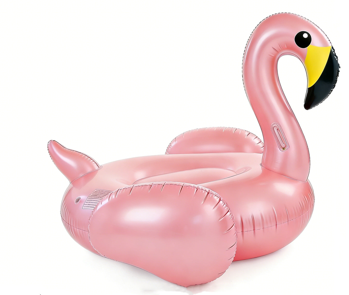 HeyGo 59" x 59" x 33" Giant Inflatable Flamingo Pool Float with Fast Valves – Summer Beach Lounge Raft for Adults, Ideal Outdoor Toy!